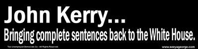 kerry bumper sticker